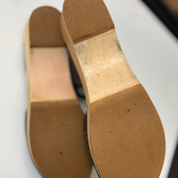 Swedish Hasbeen T-Strap Deputant Clog  SIZE 10 - Picture 5 of 10